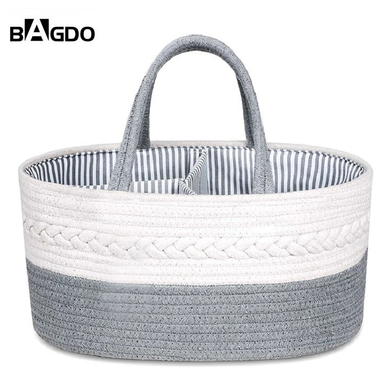 Wholesale Felt Organizer Hanging Bag Portable Storage Basket Baby Diaper Bag