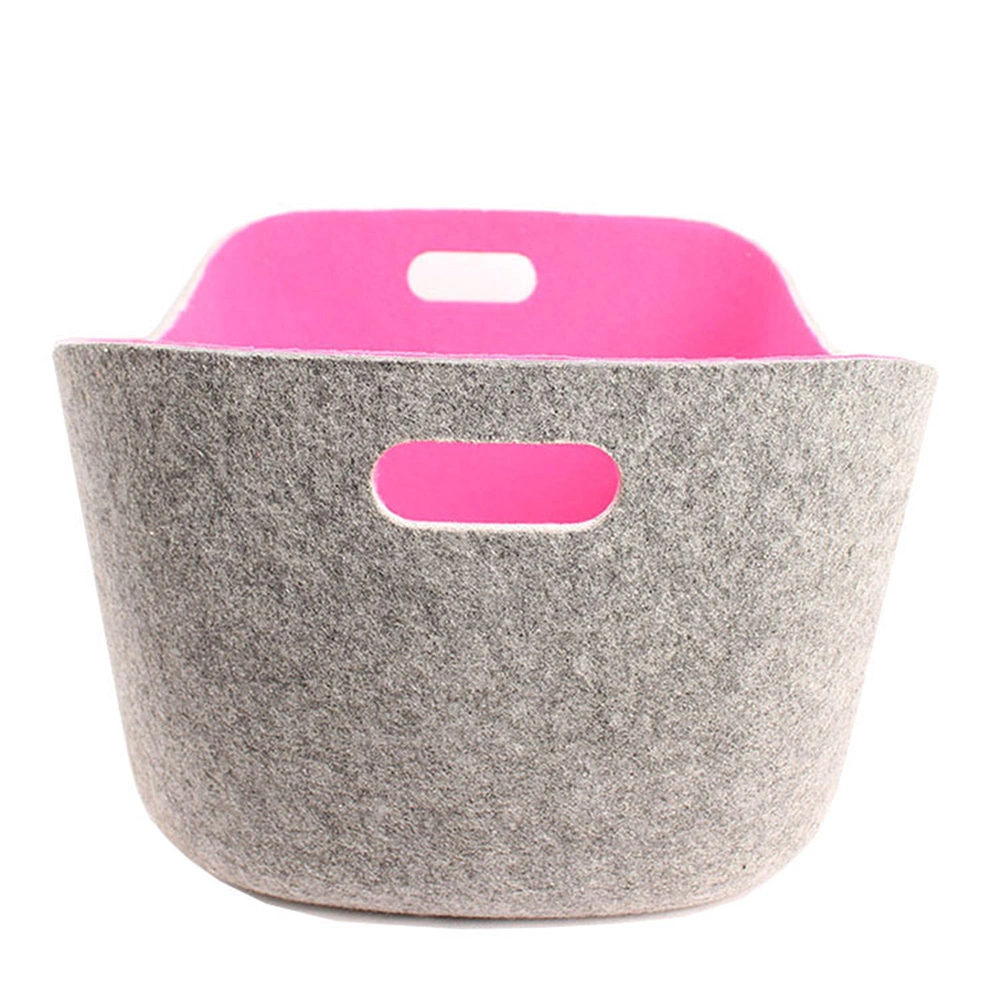 Children′s Toy Storage Basket Felt Dirty Clothes Basket Storage Box