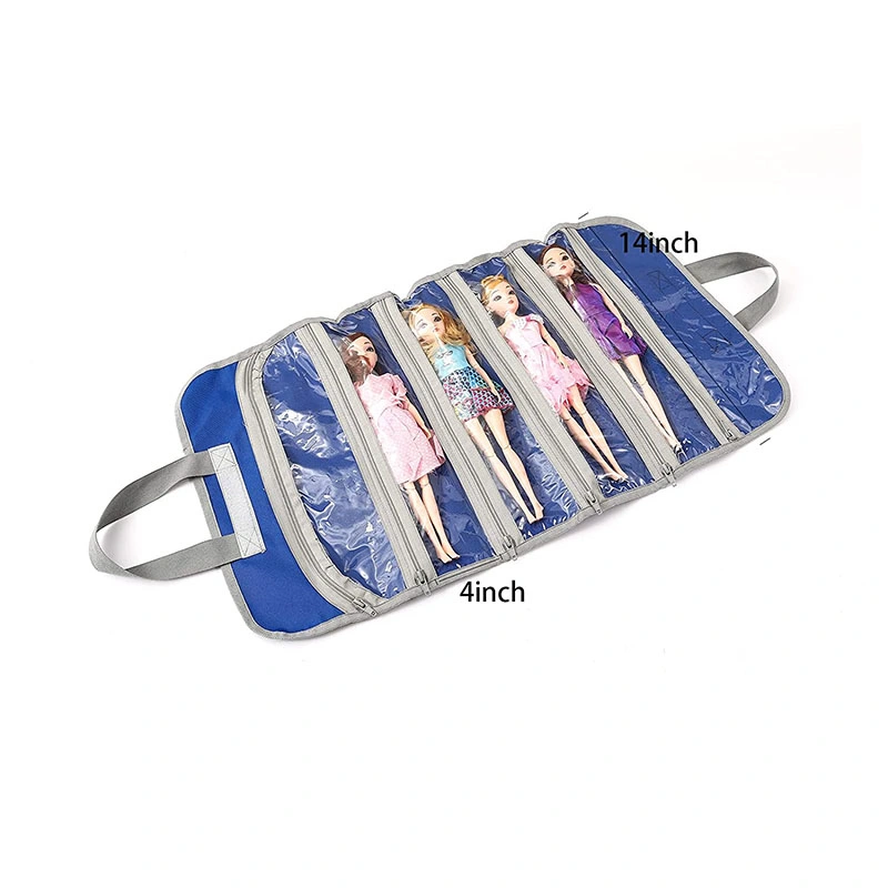 Barbie Doll Little Girl Hanging Compatible Foldable Toy Storage Bag